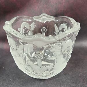 💜EUC Mikasa Holiday Classic Cherub Votive Holder
